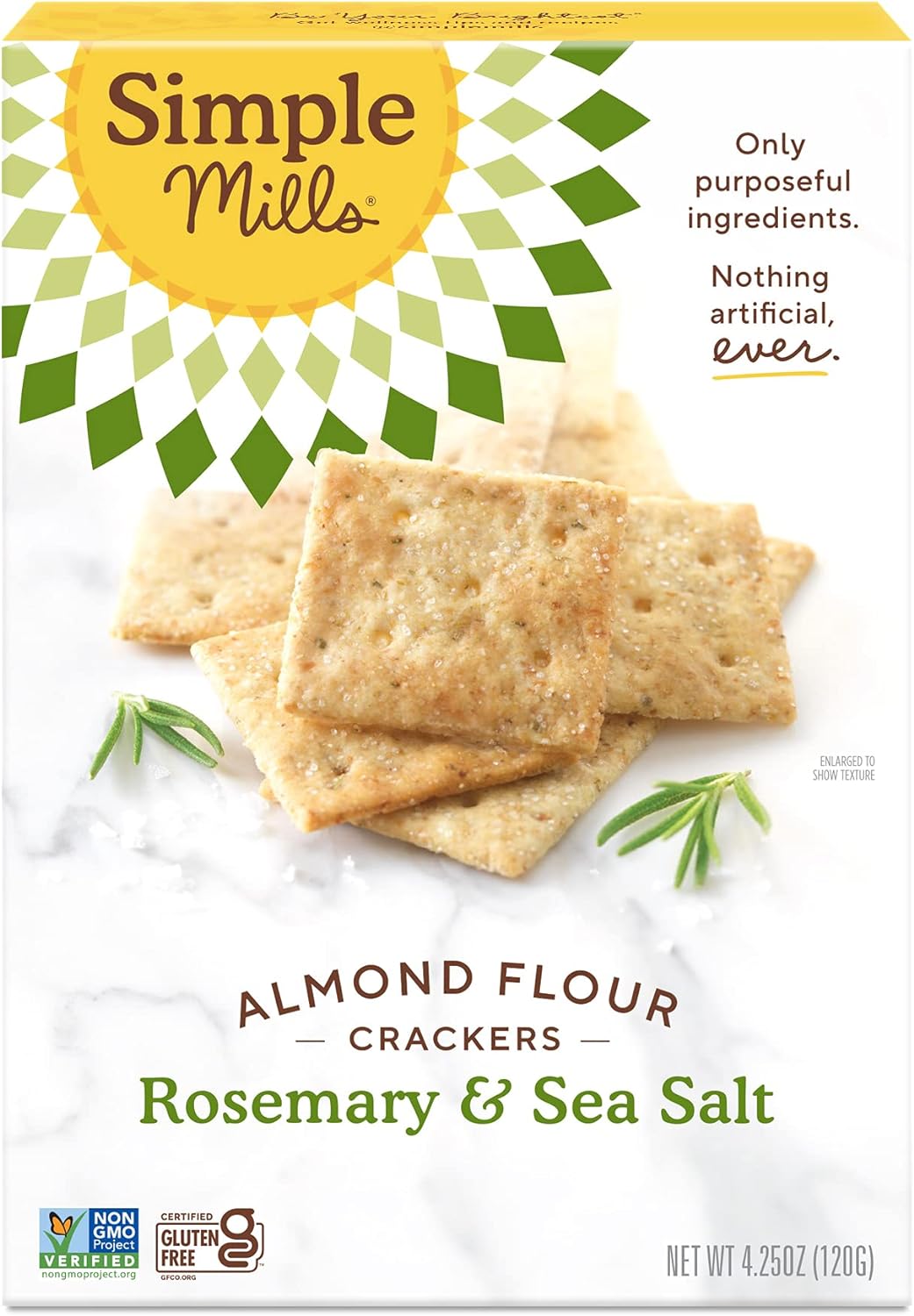 SIMPLE MILLS CRACKERS ROSEMARY/SALT