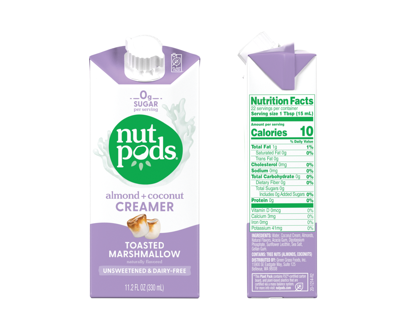 Nutpods Almond Coconut Creamer Toasted Marshmallow