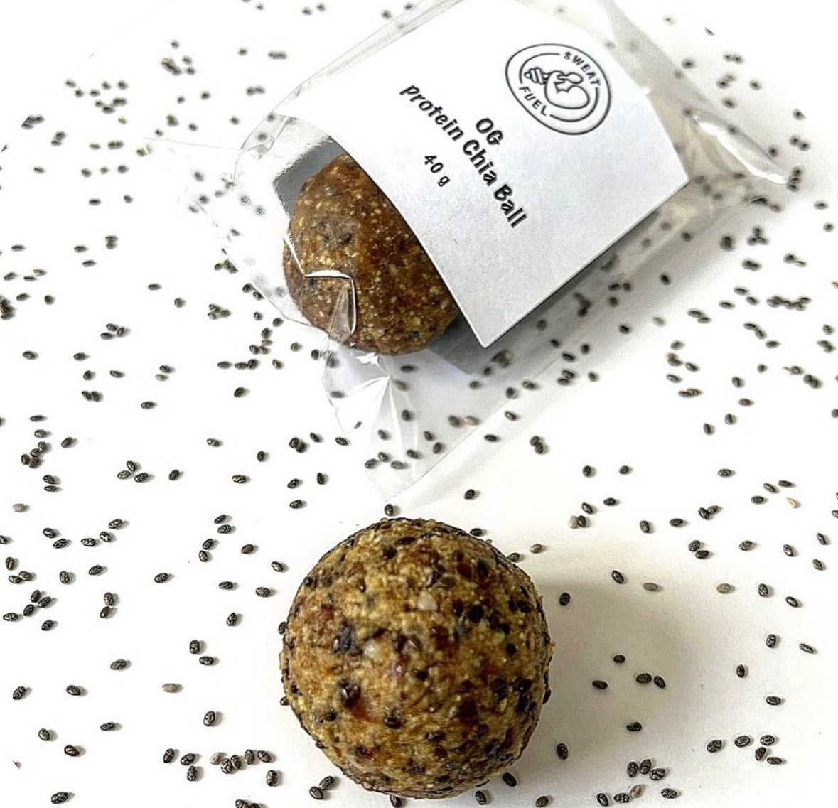 Sweatfuel OG Protein Chia Balls 2 Pack (40g)