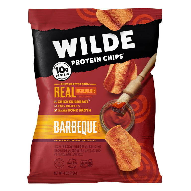 WILDE CHICKEN CHIPS BBQ 4 OZ