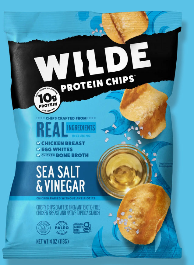 Wilde Protein Chip Sea Salt And Vinegar
