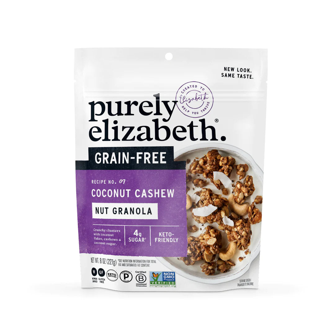 PURELY ELIZABETH KETO COCONUT CASHEW GRANOLA