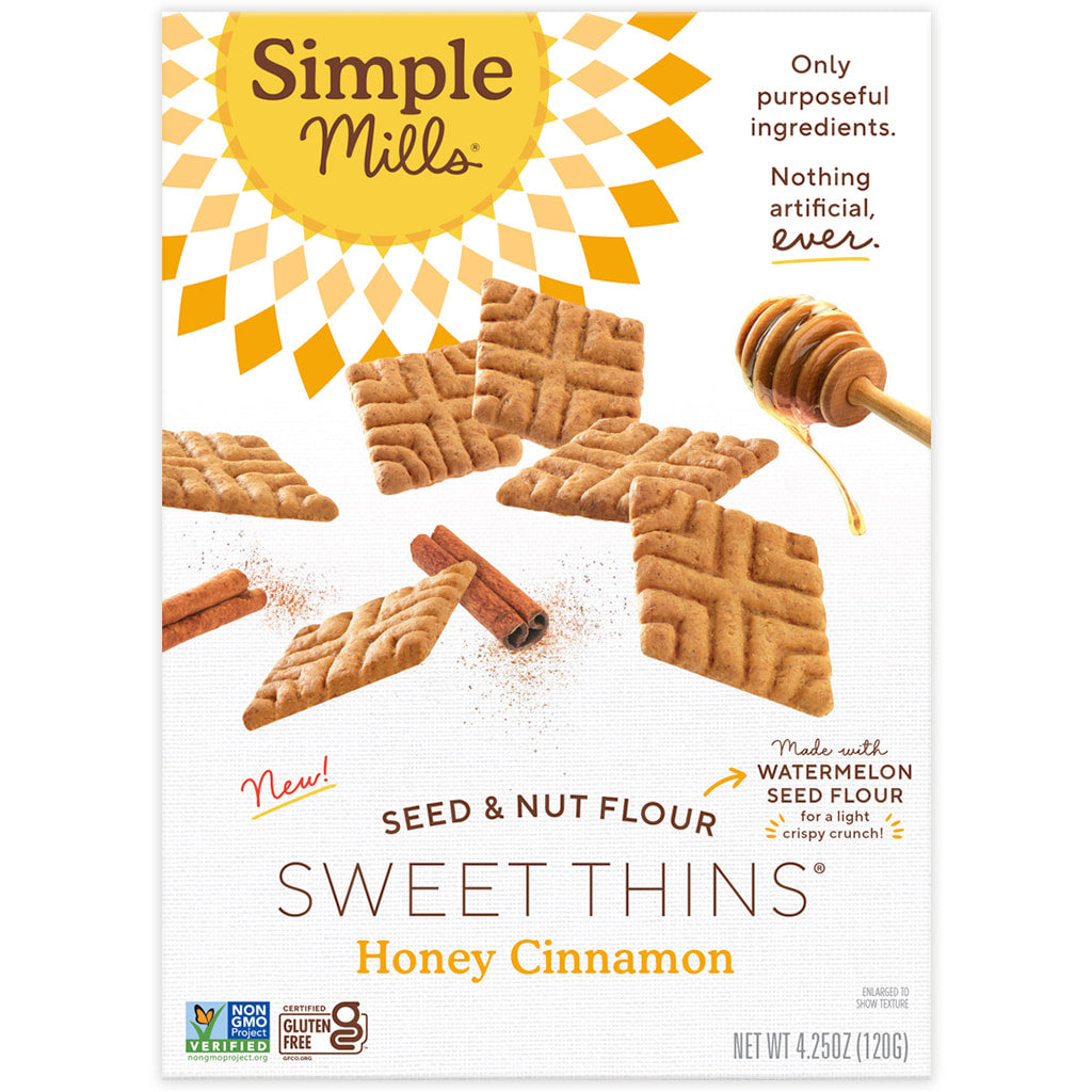 SIMPLE MILLS SWEET THINS HNEY