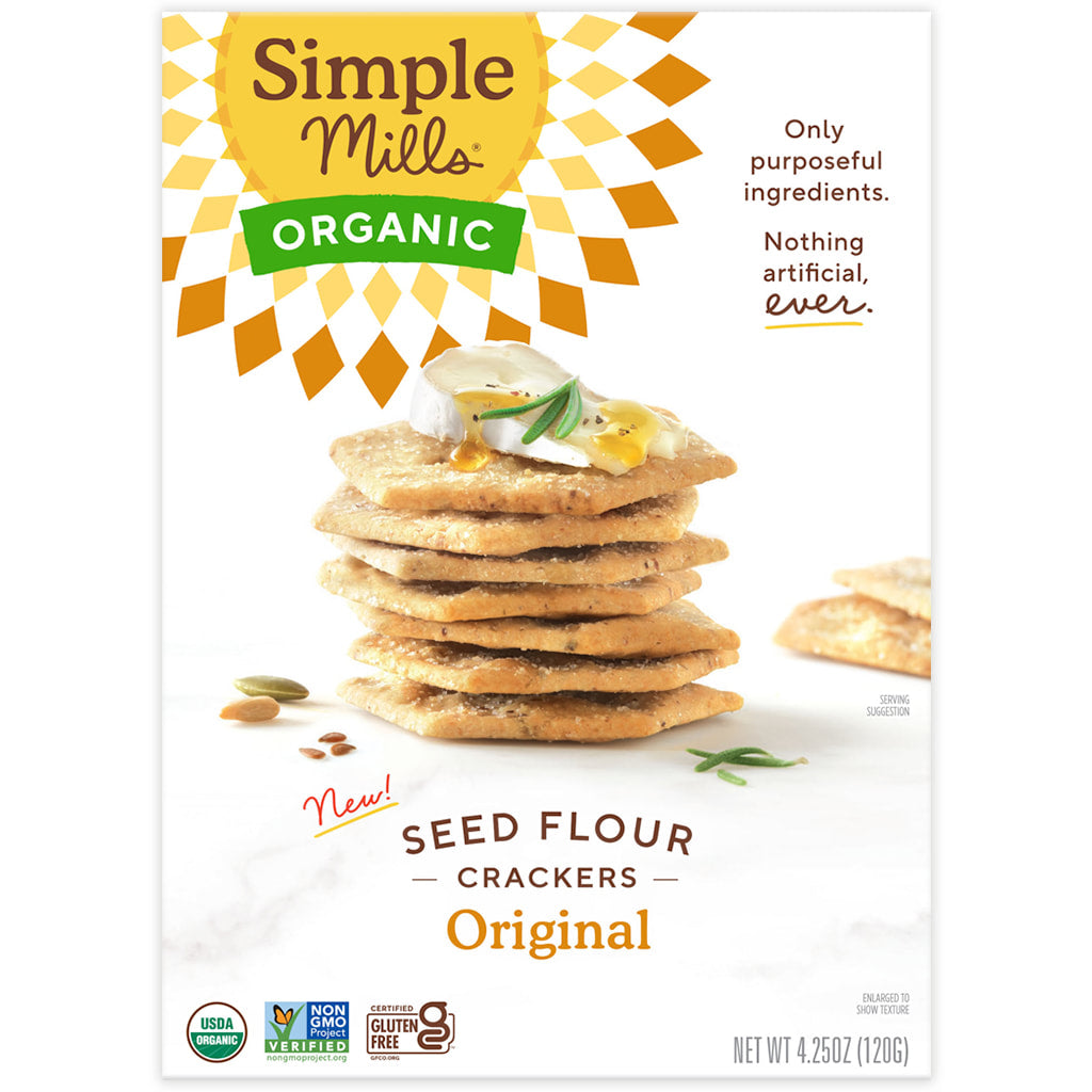 Simple Mills - Seed Flour Crackers Original