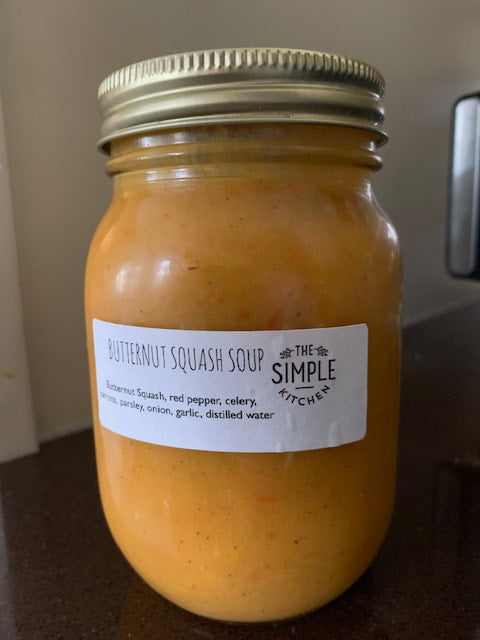Butternut Squash Soup Jar