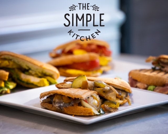 Panini - Roasted Veggies and Cashew Cheese