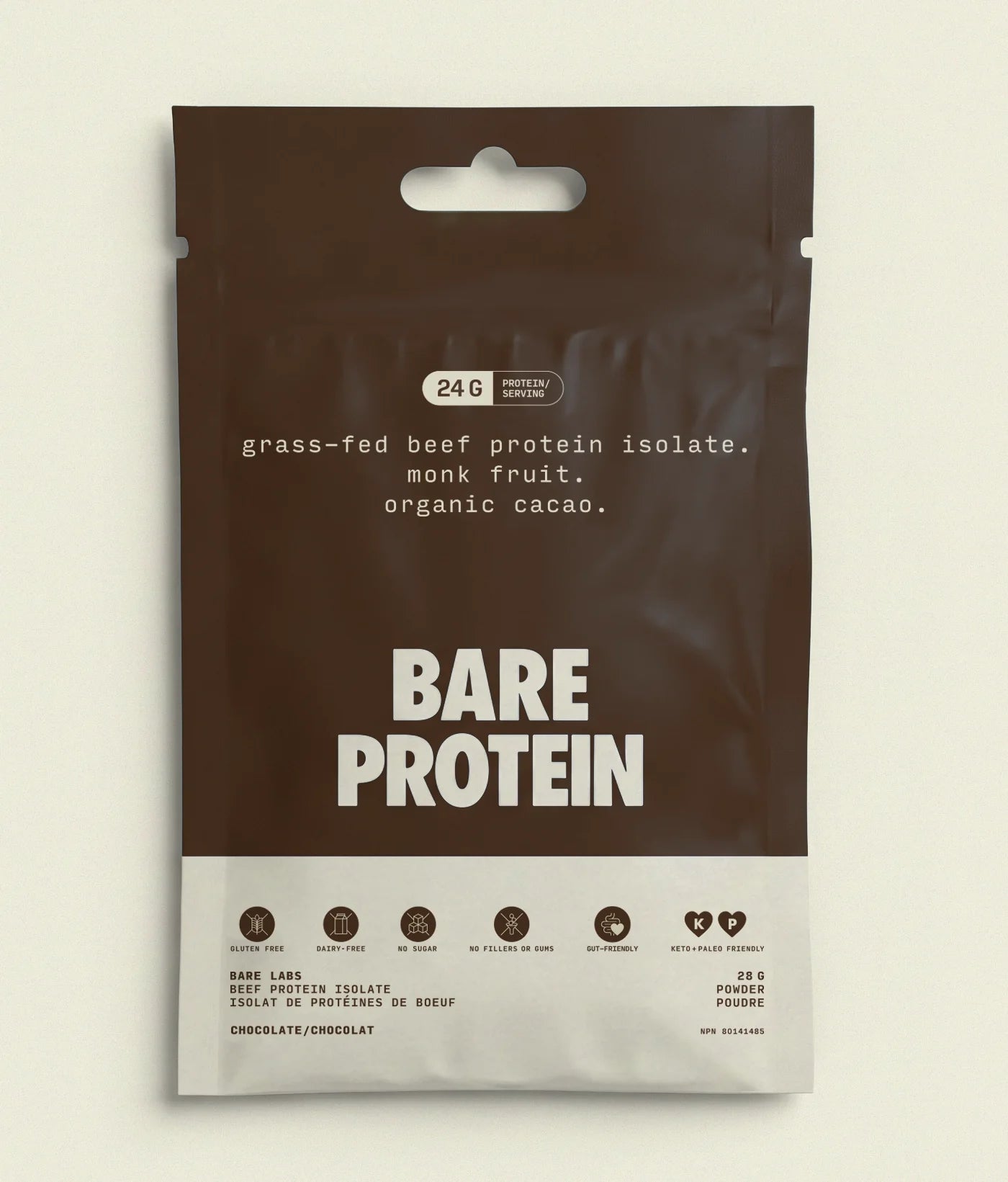Bare Single Serve Chocolate