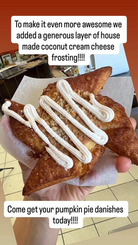 Choko Mocko Pumpkin Pie Danish