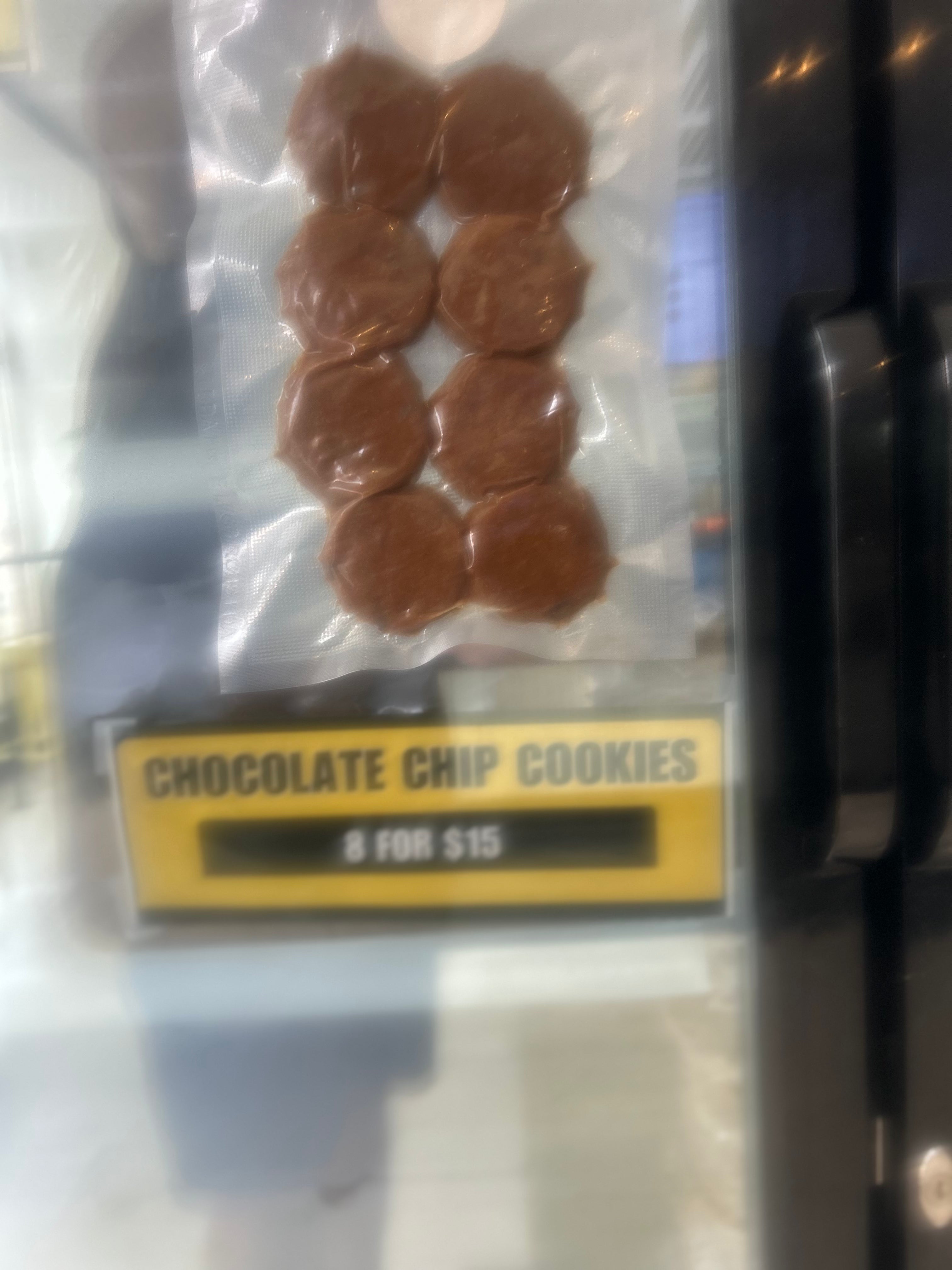 Frozen Ready To Bake Chocolate Chip Cookies