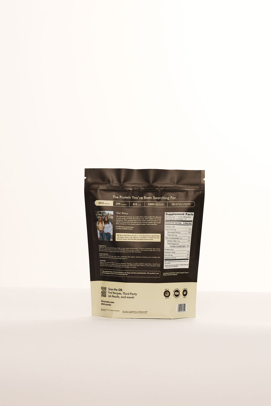 Bare Beef Isolate Protein Powder Chocolate