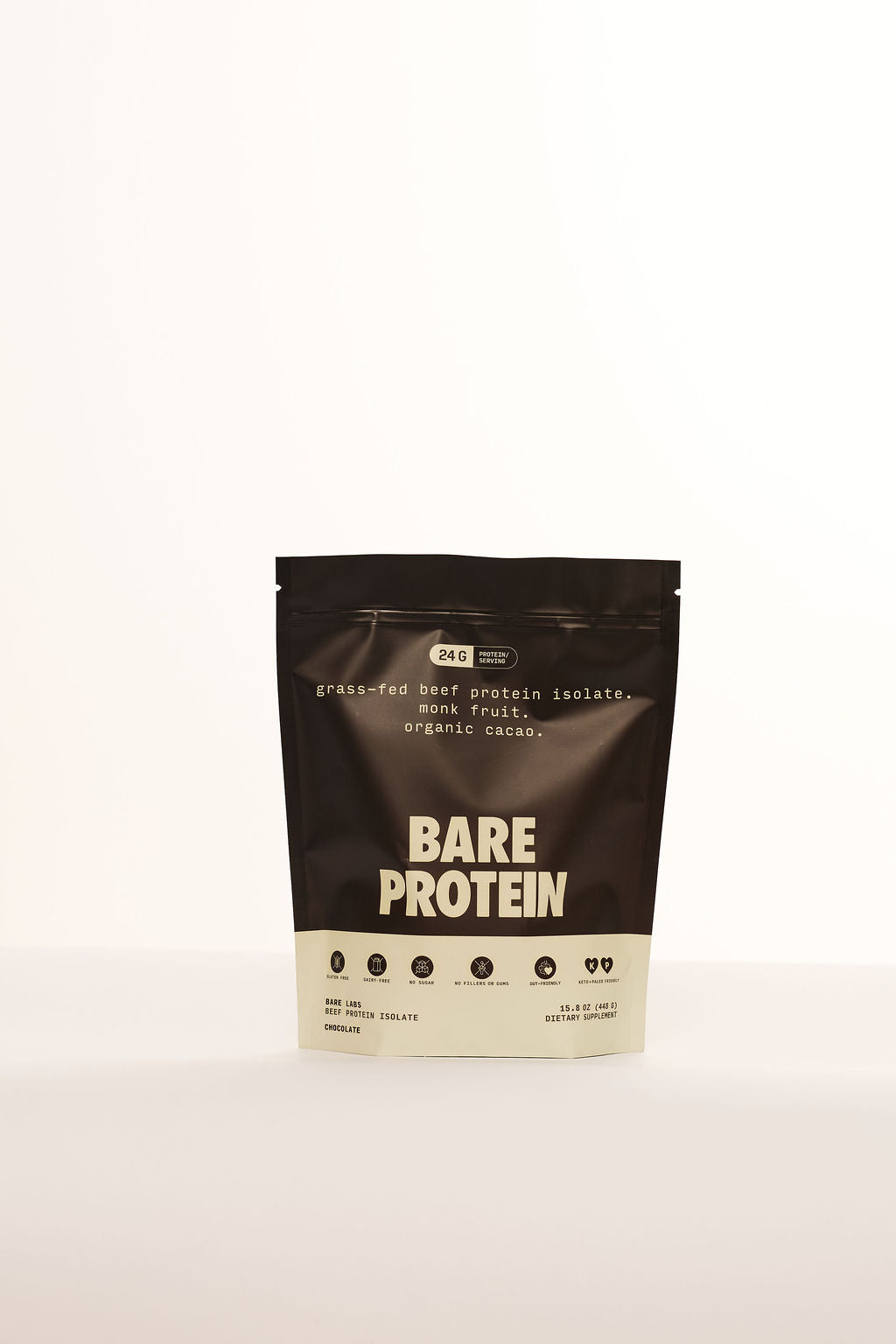 Bare Beef Isolate Protein Powder Chocolate
